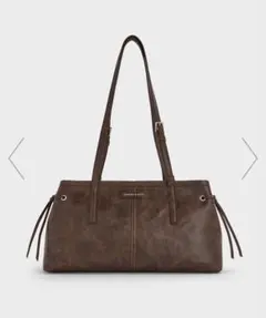 Charles & Keithノアン イーロンゲイティドハンドルショルダーバッグ