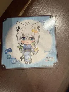 極楽湯 ホロライブ ランダムコースター ミニキャラ　白上フブキ