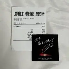 ØMI 豚汁 ステッカー&レシート