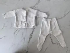 ZARA セットアップ　男女兼用　ニット　長袖　長ズボン カーディガン 結婚式のサムネイル