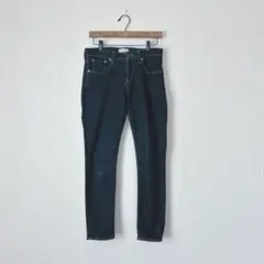 2102 ファイヤーサービス デニムパンツ 25 濃紺 ストレッチ 美脚のサムネイル