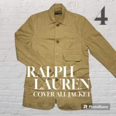 【1点限り】ラルフローレン ジャケット カバーオール ベージュ メンズ 4