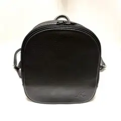Kitamura / レザー バックパック リュック 黒のサムネイル