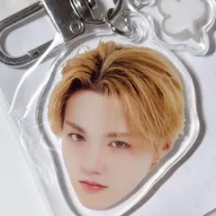 treasure カプセルトイ 顔 アクリルキーホ ルダー 喜怒哀楽 ドヨン 怒