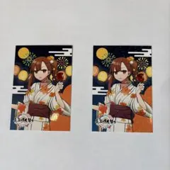 カラフルピーチ からぴち えと 真夏の桃祭り トレカ