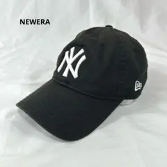 NEWERA キャップ 帽子 NY MOMA ブラック 刺繍ロゴ ヤンキース