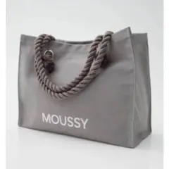 MOUSSY SOUVENIR CANVAS トートバッグ グレーのサムネイル