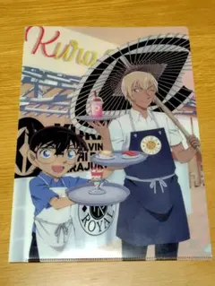 コナン&安室透くら寿司コラボクリアファイル
