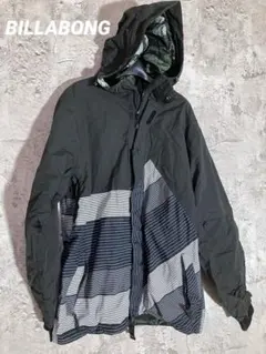 ☘️BILLABONG スノーボードウェア スキーウェア　ストライプ　ビラボン
