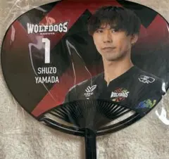 ウルフドックス名古屋 応援ウチワ 佐藤選手 - メルカリ