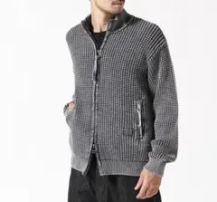 【AVIREX】FADE WASH COMMAND ZIP UP KNIT