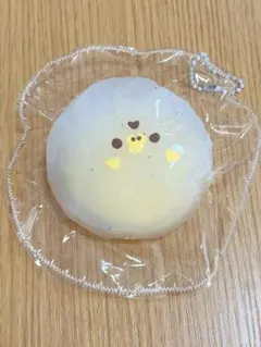 スクイーズ キイロイトリ リラックマ ココオイル 半透明 クリア系 ラメ入り