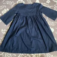 濃紺　ワンピース　120 シンプル　冠婚葬祭