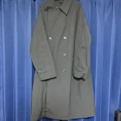 ジーユー GU オーバーサイズトレンチコート メンズ L 黒