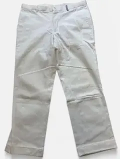 ホワイト チノパン スリムフィット