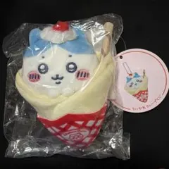 ちいかわ　クレープくじ　C賞　クレープになっちゃった!!マスコット　ハチワレ