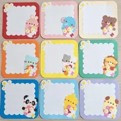 クラフトパンチ ミニクラフト 保育 メッセージカード どうぶつ