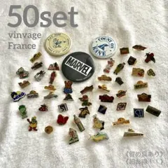 缶バッジ ピンバッジ 50個セット まとめ売り ヴィンテージ 90s