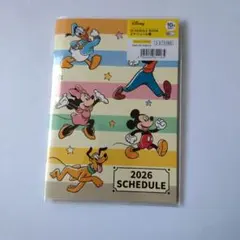 Disney 2026 スケジュール帳 ミッキー＆フレンズ　B6