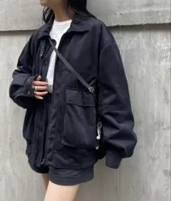 コロニー2139 ヴィンテージレザーライクA2フライトジャケット