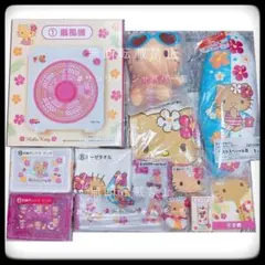 ハローキティ 当たりくじ 当りくじ 日焼け 12点 フルコンプ ラストあり