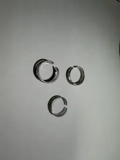 メンズ リング 3点セット