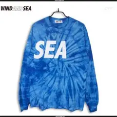 木村拓哉 キムタク WIND AND SEA タイダイ ロンT ブルー 木村拓哉 キムタク 私物 WIND AND SEA タイダイ ロンT ブルー - メルカリ