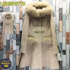 【タグ付き】　LODISPOTTO　ロディスポット　コート　ファー　リボンのサムネイル