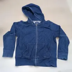 GapKids パーカー 120 デニムブルー