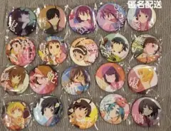【化物語】物語シリーズ 缶バッジ 全20種類 コンプリート