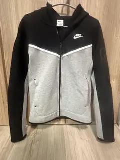 Nike テックフリース パーカー XS ブラック/グレー