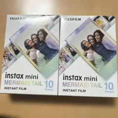FUJIFILM instax mini MERMAID TAIL 10枚