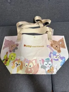 香港ディズニーランド限定　ダッフィ&フレンズトートバッグのサムネイル