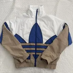 adidas ジップアップナイロンジャケット