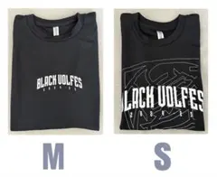ヴォルターズBLACK VOLFES Tシャツ Mサイズ&Sサイズ【未着用】