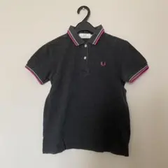 ☆フレッドペリーポロシャツ☆美品☆グレー×ピンクS