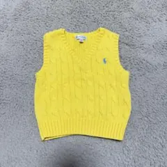 ラルフローレン　ベビー　ニットベスト　9m