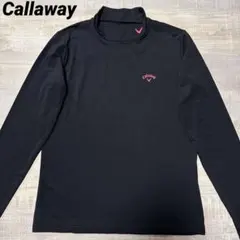 キャロウェイ★薄手ストレッチ★モックネック★シャツ【レディース サイズL】