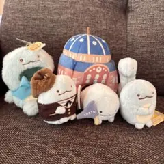 すみっコぐらし　てのりぬいぐるみ　とかげ　東京駅　GODIVA きぐるみ