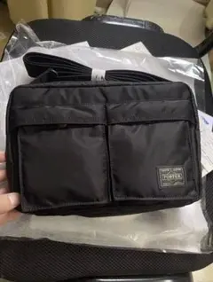 PORTERポーター タンカー ショルダーバッグ 大き 黒い