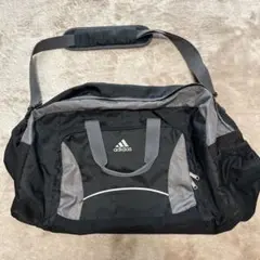 adidas ボストンバッグ 黒/グレー