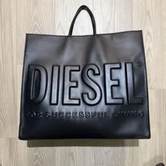 DIESEL トートバッグ BIG 新品同様 黒 正規品