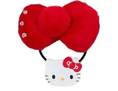 サンリオ　ハローキティ　シークレットヘアゴム　赤