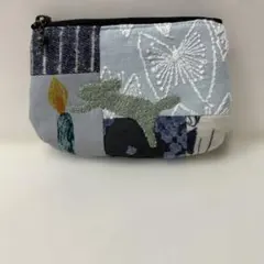 ミナペルホネン ハンドメイドミニポーチ