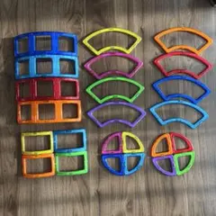マグフォーマー マグネット 知育玩具 80ピース➕車輪2パーツ - メルカリ