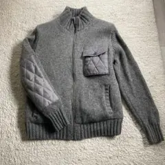 TAKEO KIKUCHI リバーシブルグレー セーター