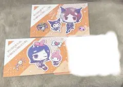 ペルソナ サンリオ コラボ ペルソナ5 雨宮蓮 特典 ポストカード 2枚