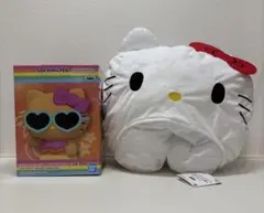 ハローキティ フィギュア おおきなSOFVIMATES ふわもふなりきり帽子