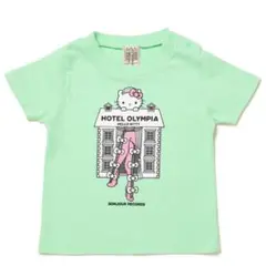 ホテルオランピア × ハローキティ ベビーTシャツ 90 グリーン 新品、未使用