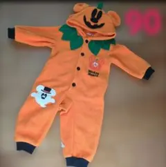 ハロウィン ミッキーマウス パンプキンロンパース なりきり 着ぐるみ